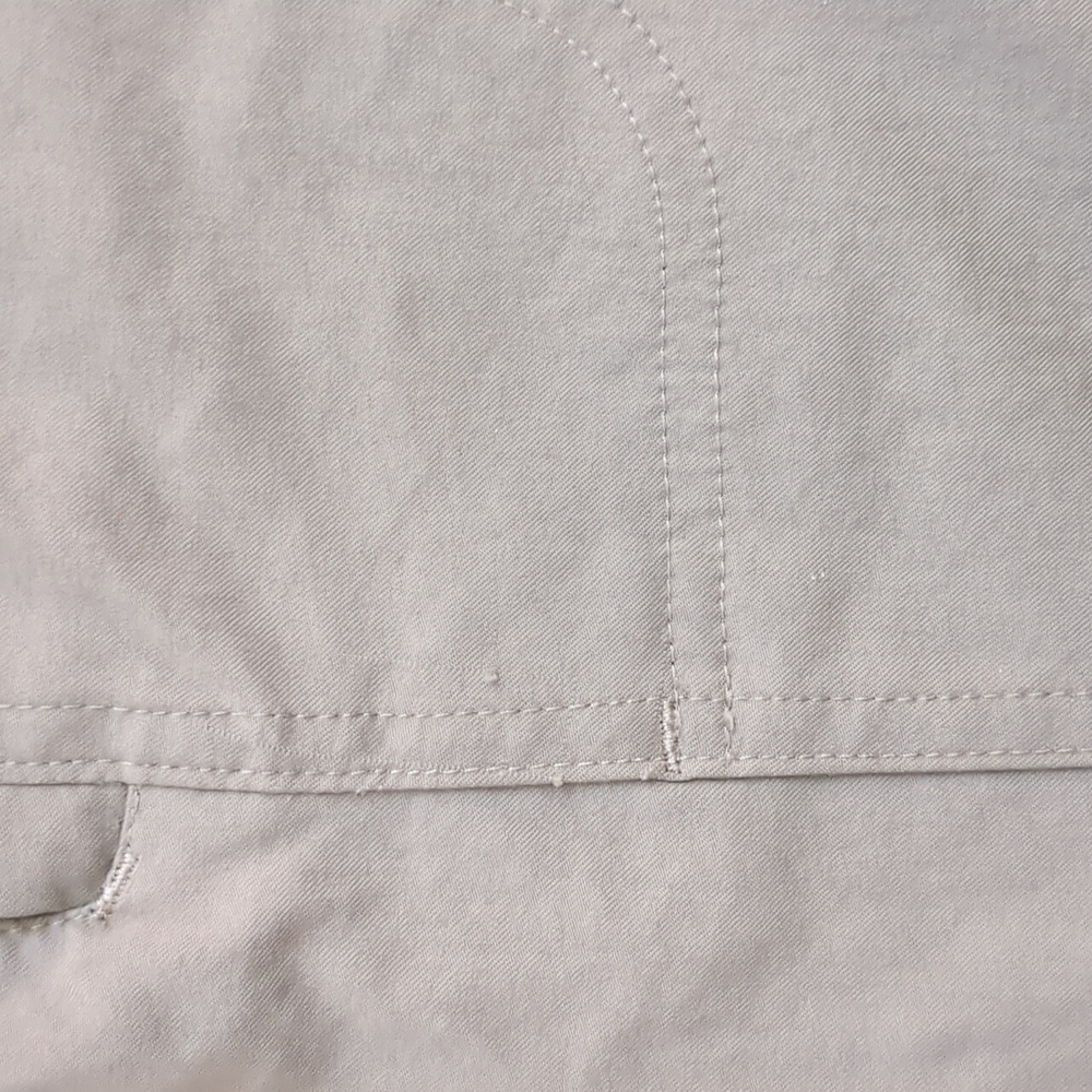REI Women's Gray Pants Convertible Hiking Pants Water Resistant Finish 8 Petite - Picture 6 of 11